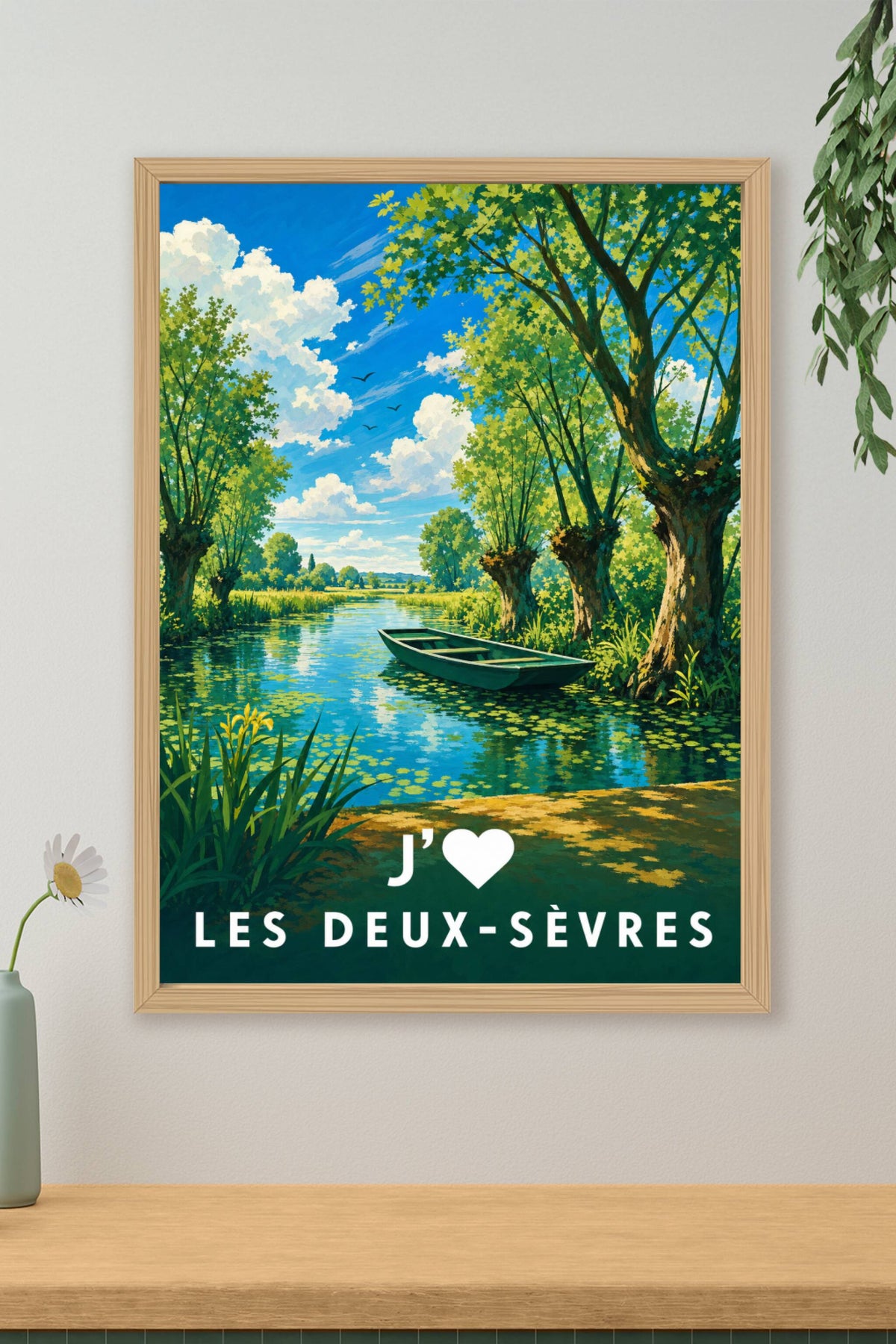 Affiche J'aime les Deux-Sèvres