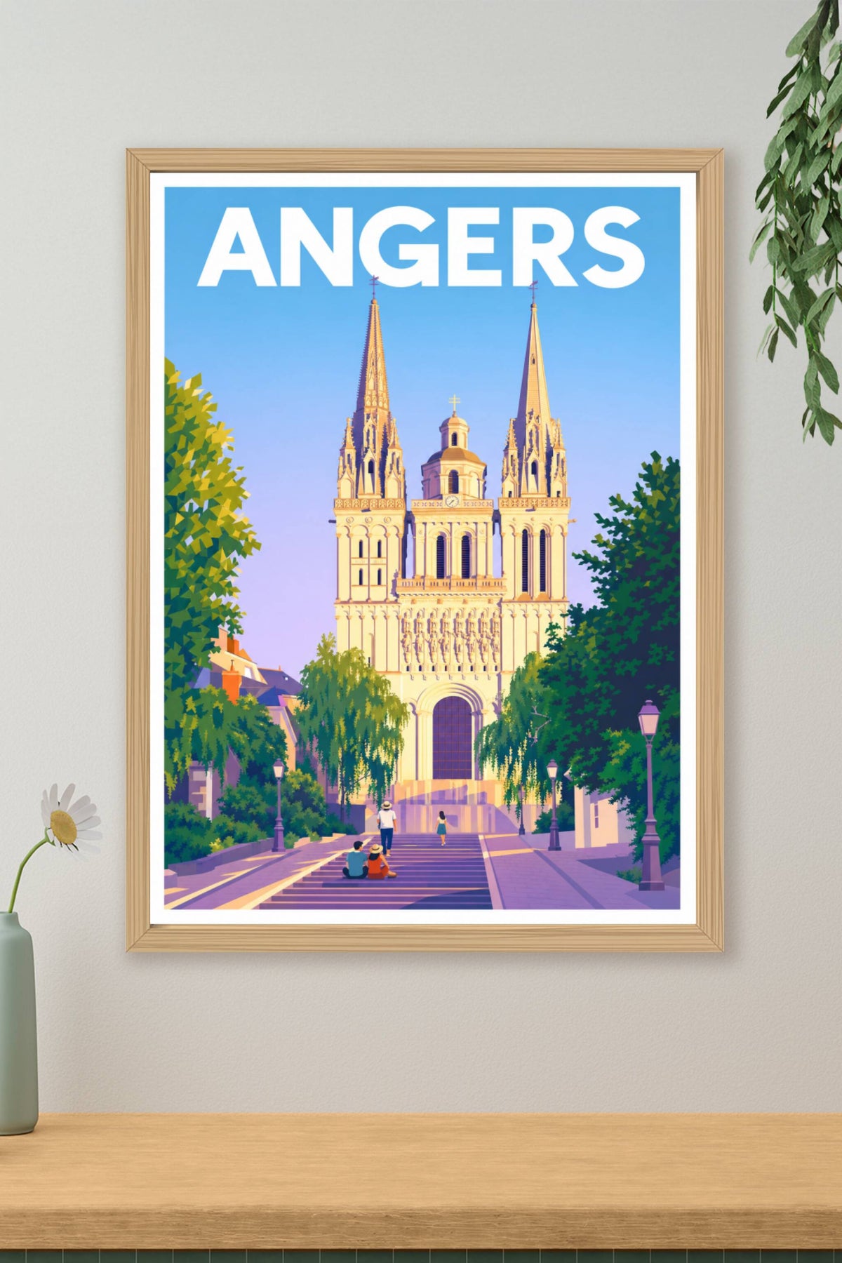 Poster d'Angers, Cathédrale Saint-Maurice