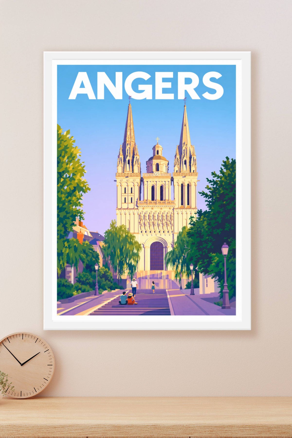 Poster d'Angers, Cathédrale Saint-Maurice