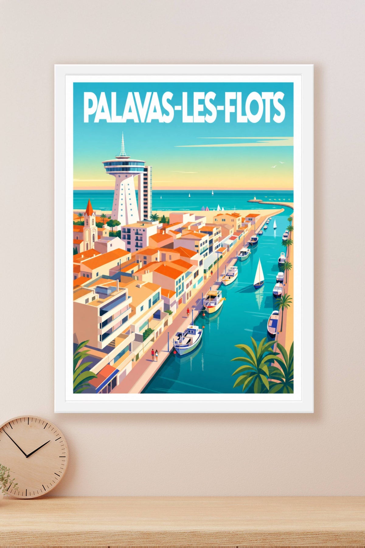 Affiche de Palavas-les-Flots, Phare de la Méditerranée
