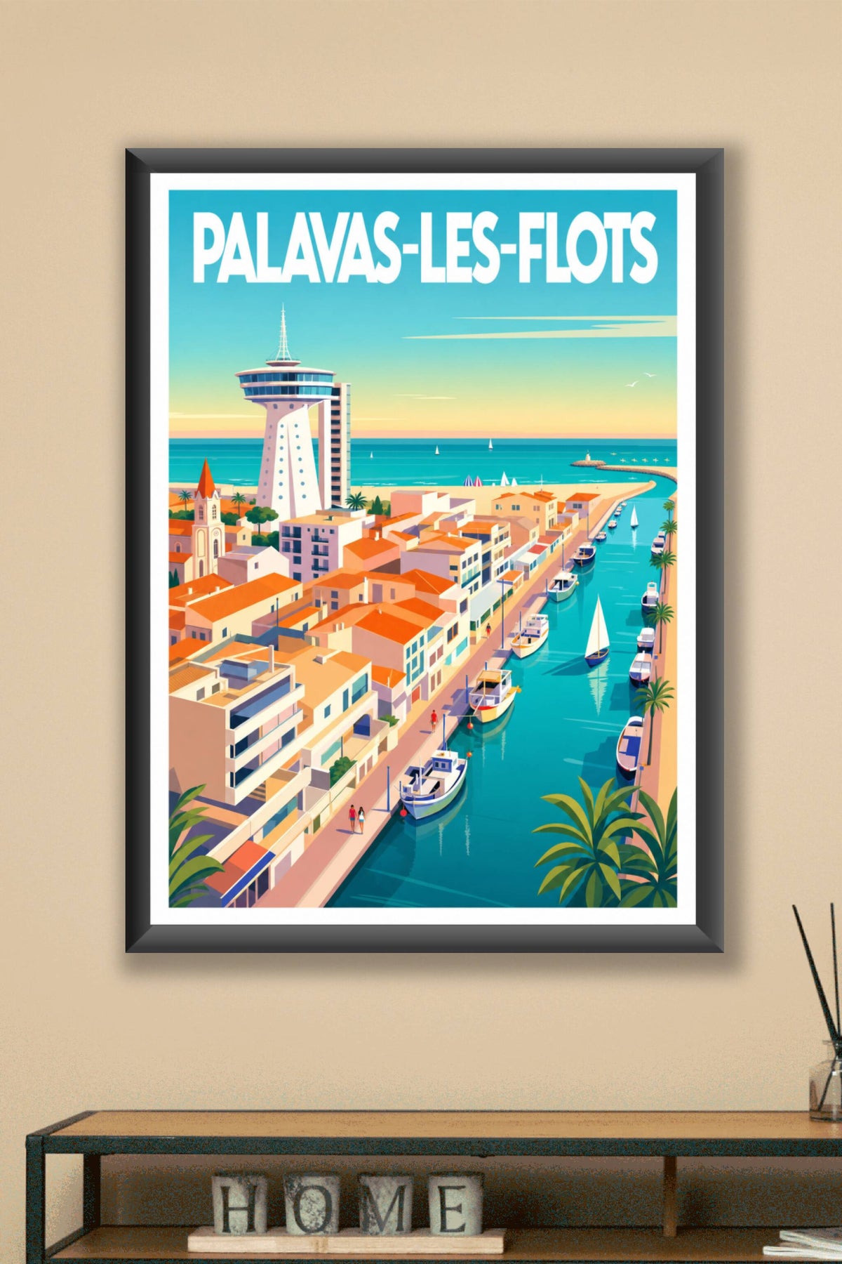 Affiche de Palavas-les-Flots, Phare de la Méditerranée