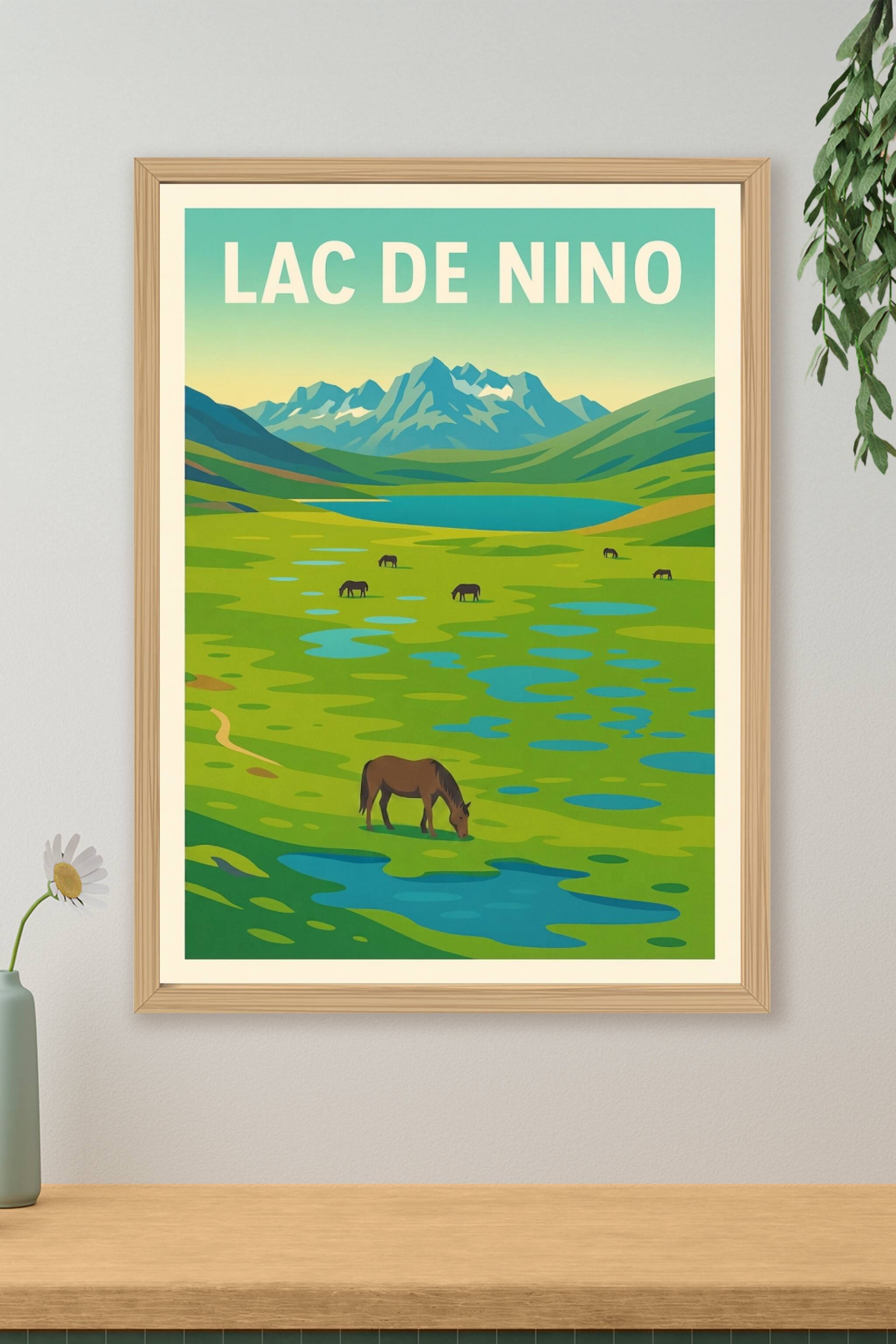 Affiche de Lac de Nino - L'âme sauvage de la Corse dans votre intérieur