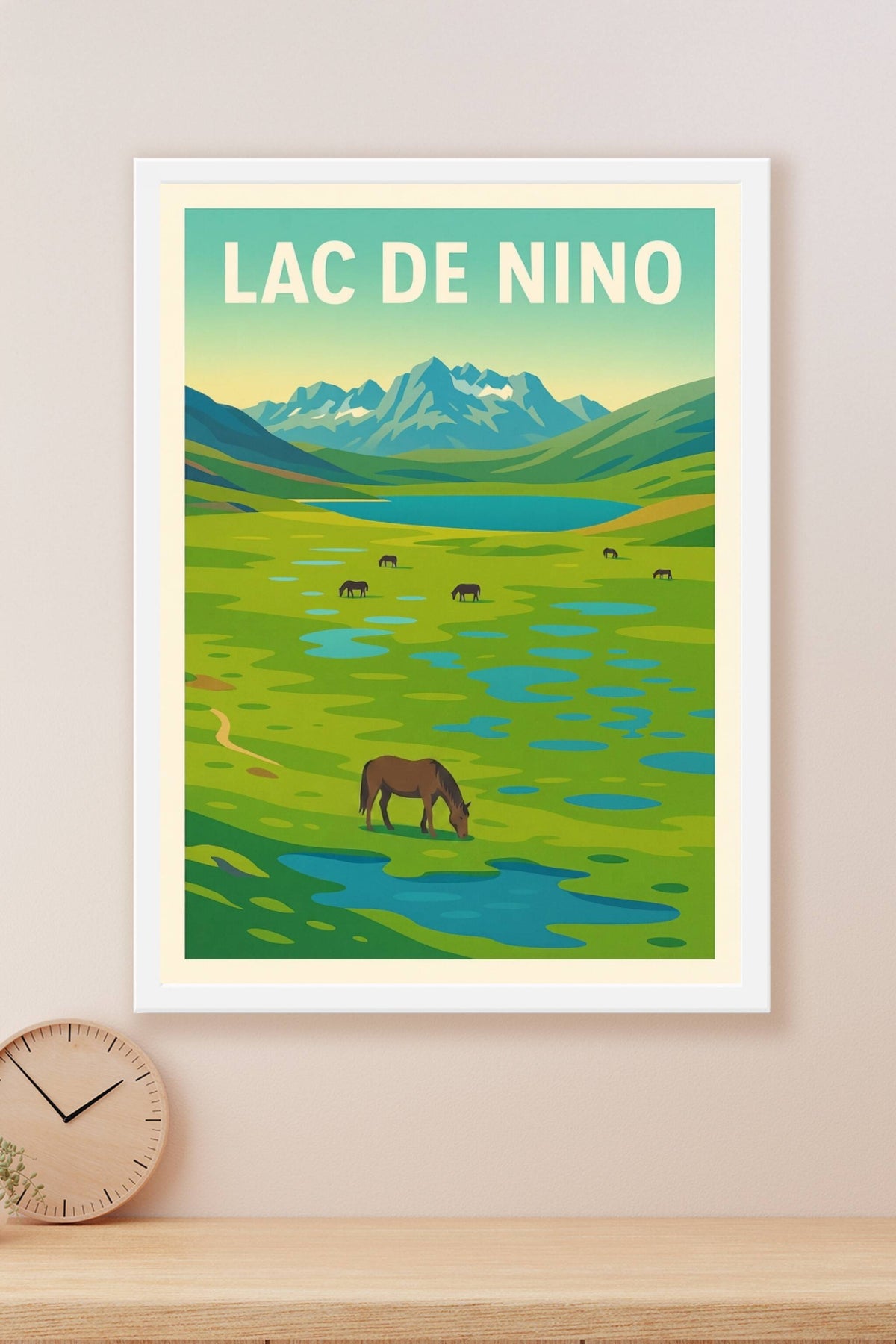 Affiche de Lac de Nino - L'âme sauvage de la Corse dans votre intérieur