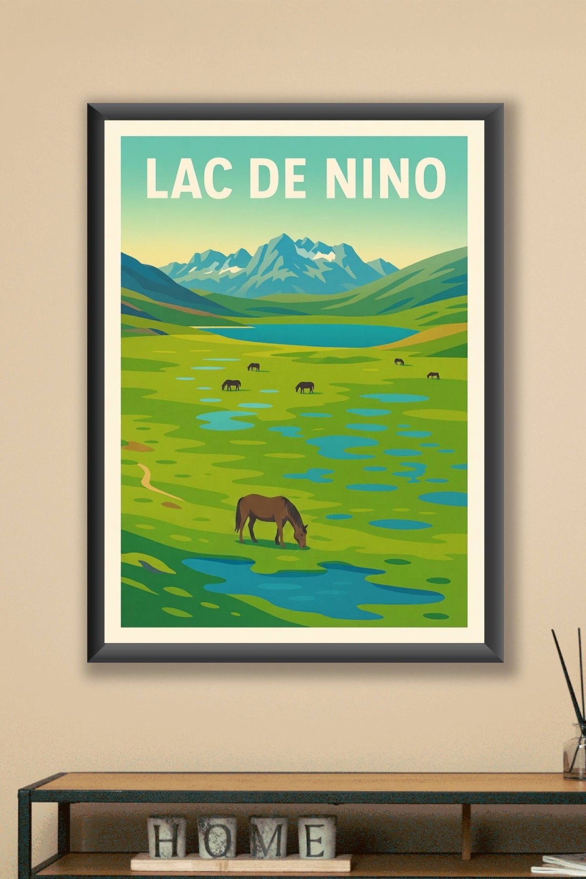 Affiche de Lac de Nino - L'âme sauvage de la Corse dans votre intérieur