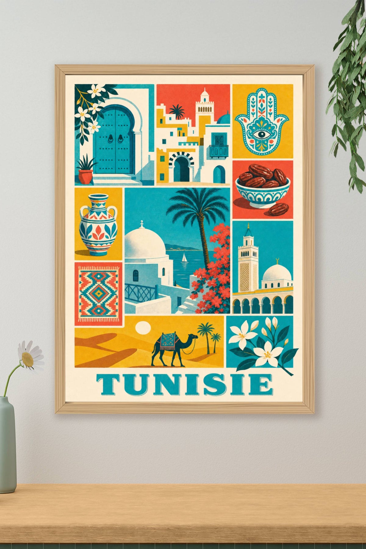Poster de Tunisie, Affiche Clichés