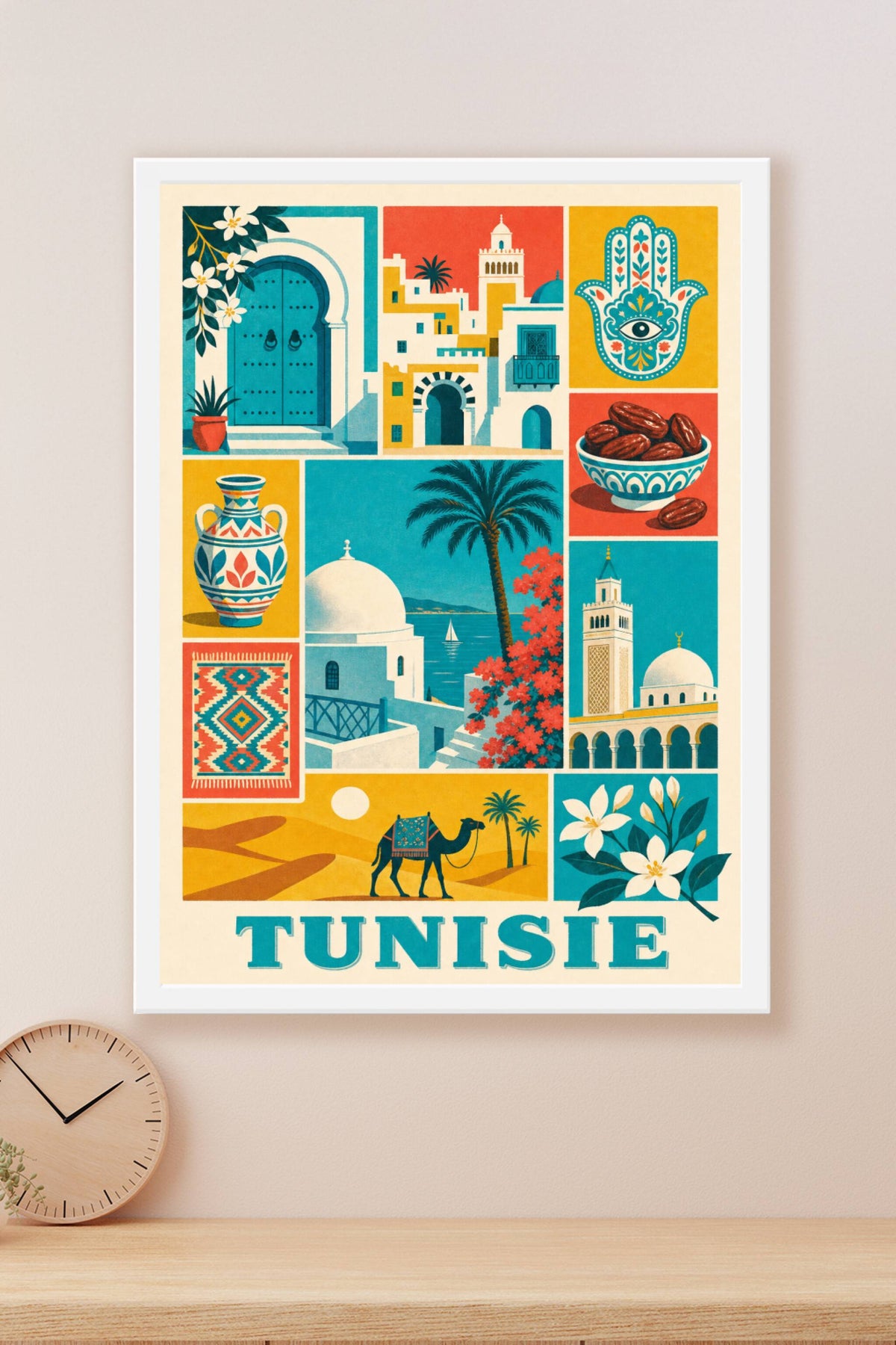 Poster de Tunisie, Affiche Clichés