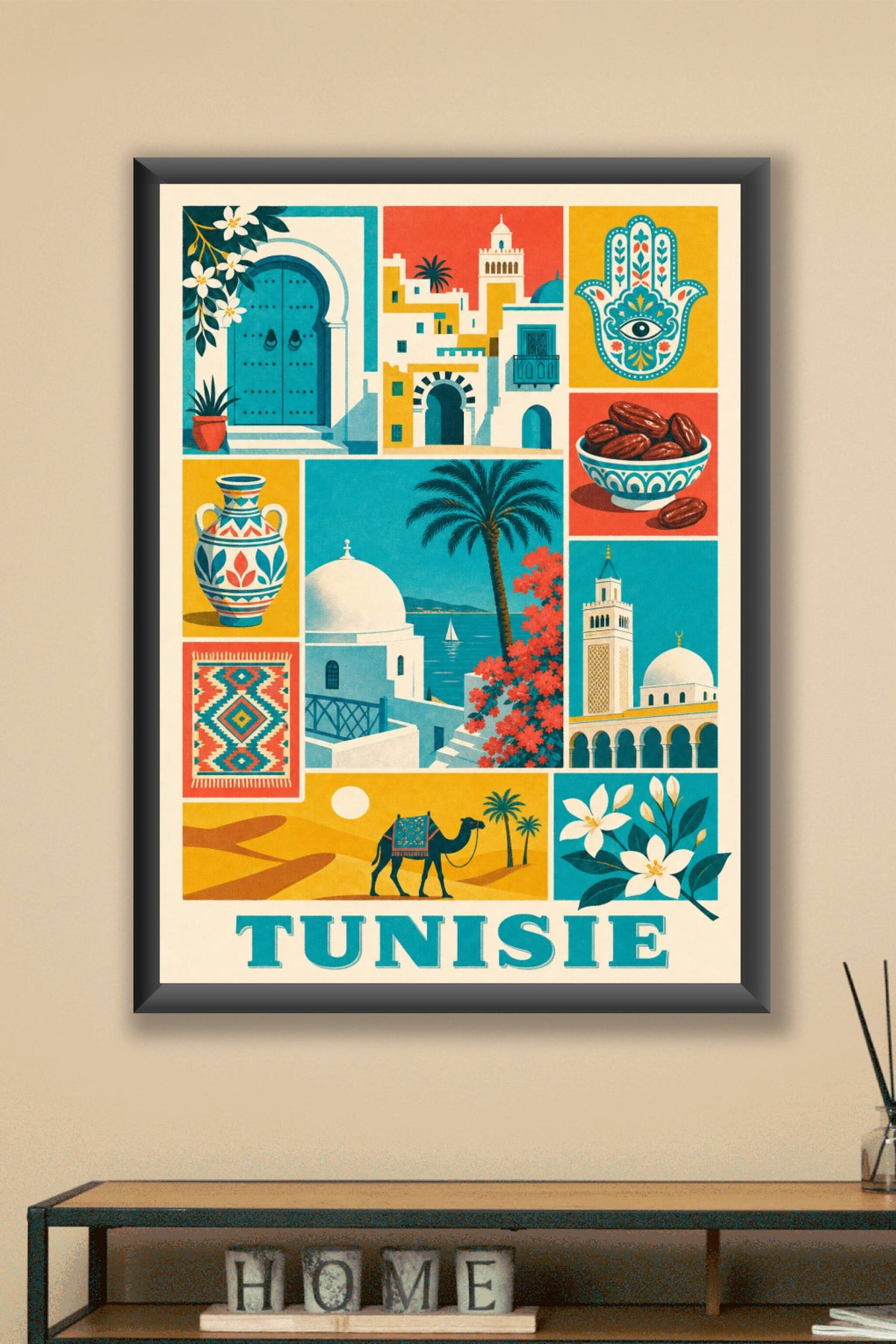Poster de Tunisie, Affiche Clichés