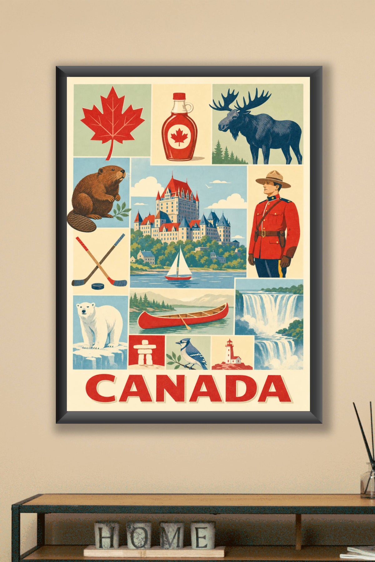 Poster du Canada, Affiche Clichés