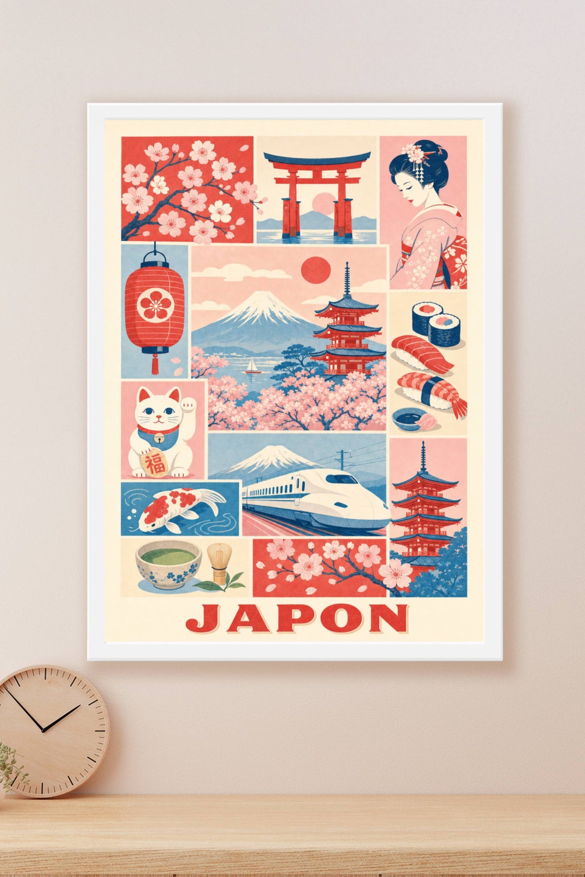 Poster du Japon, Affiche Clichés