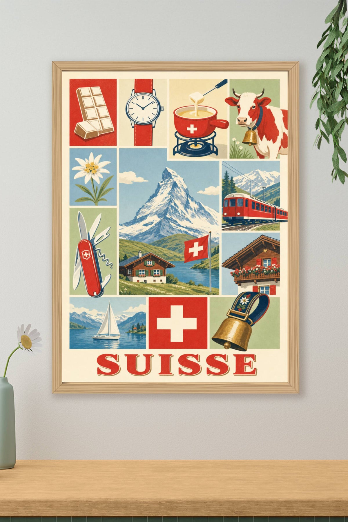 Poster de la Suisse, Affiche Clichés