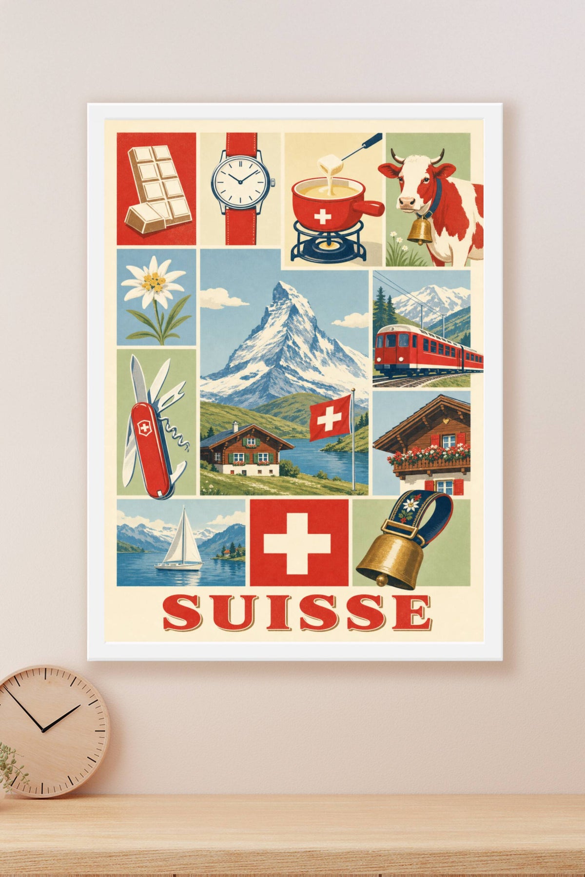 Poster de la Suisse, Affiche Clichés