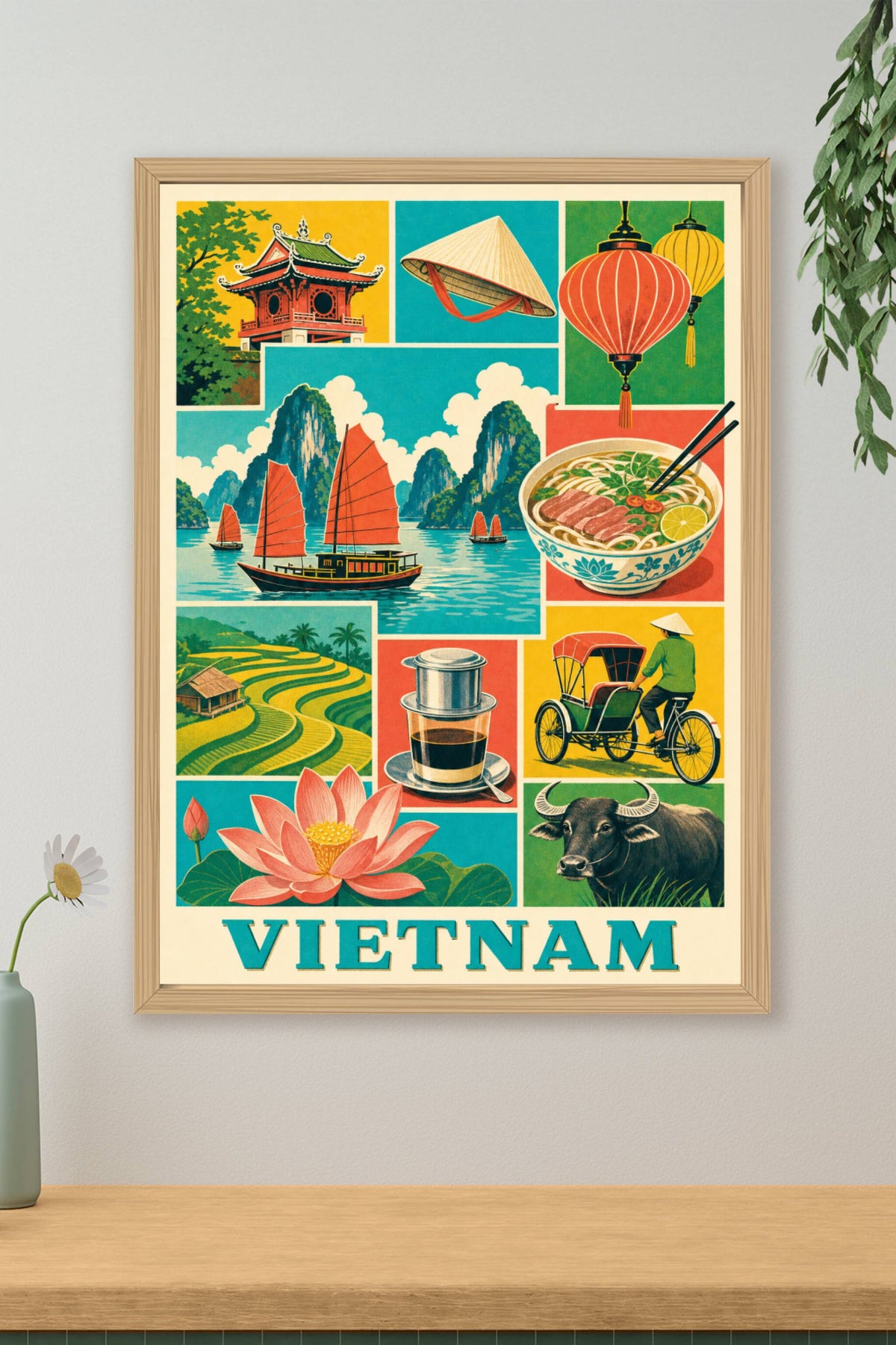 Poster du Vietnam, Affiche Clichés