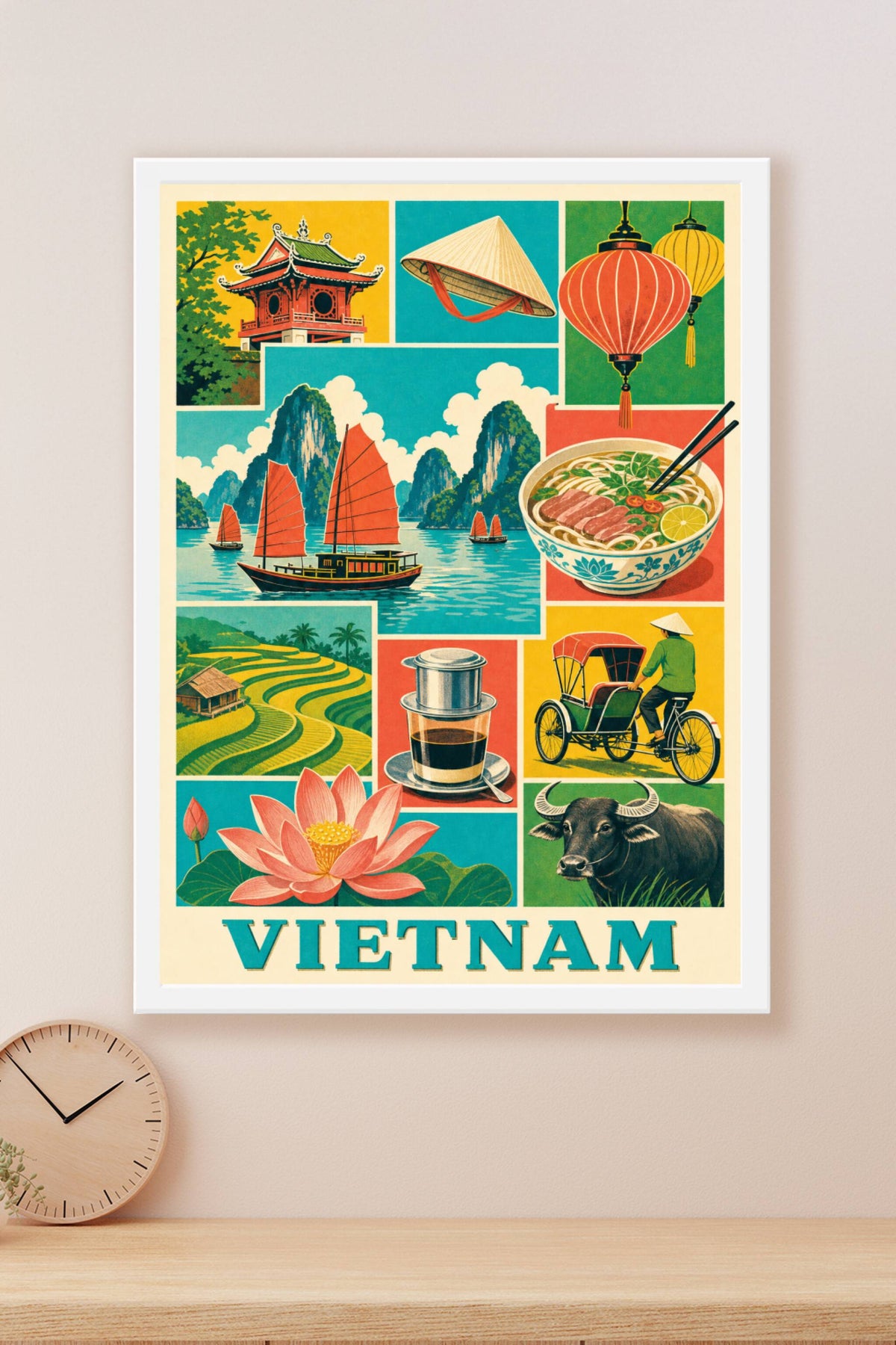 Poster du Vietnam, Affiche Clichés