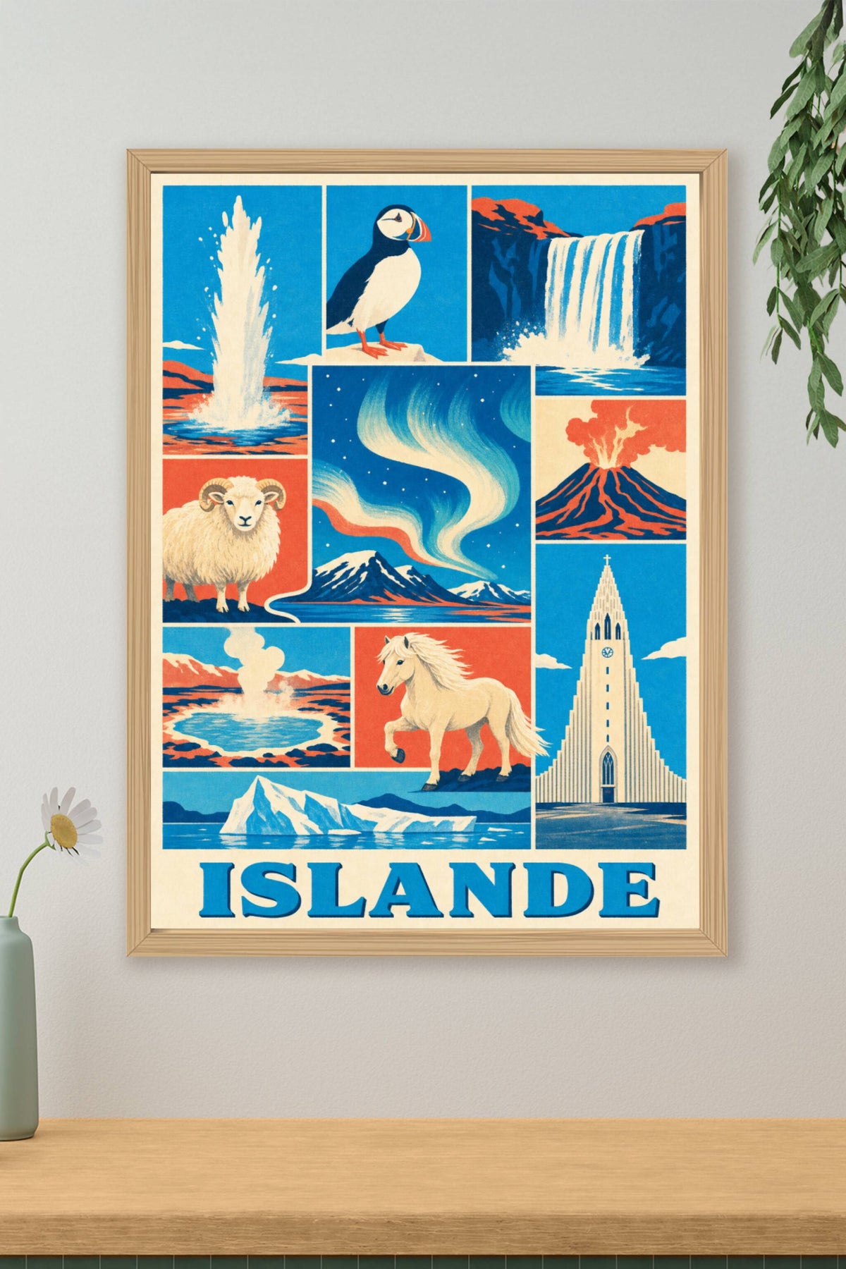 Poster de l'Islande
