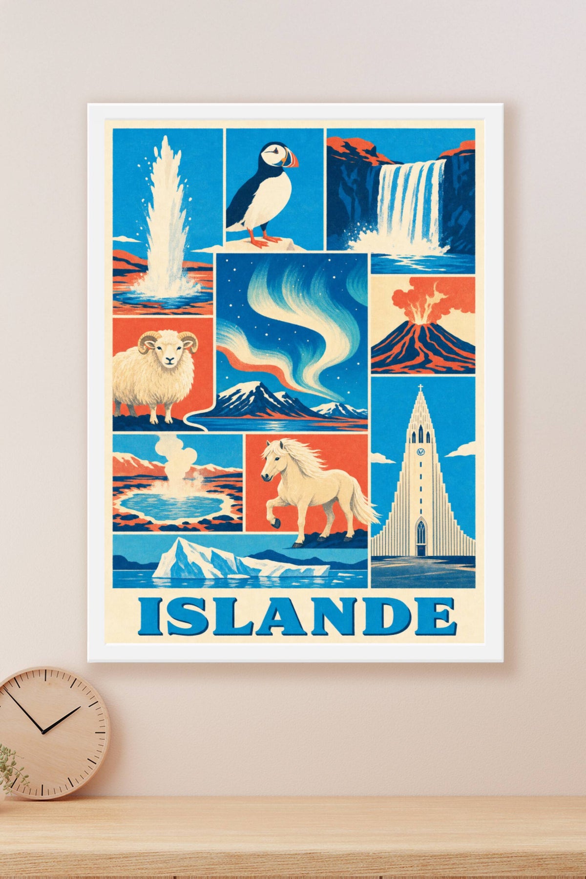 Poster de l'Islande