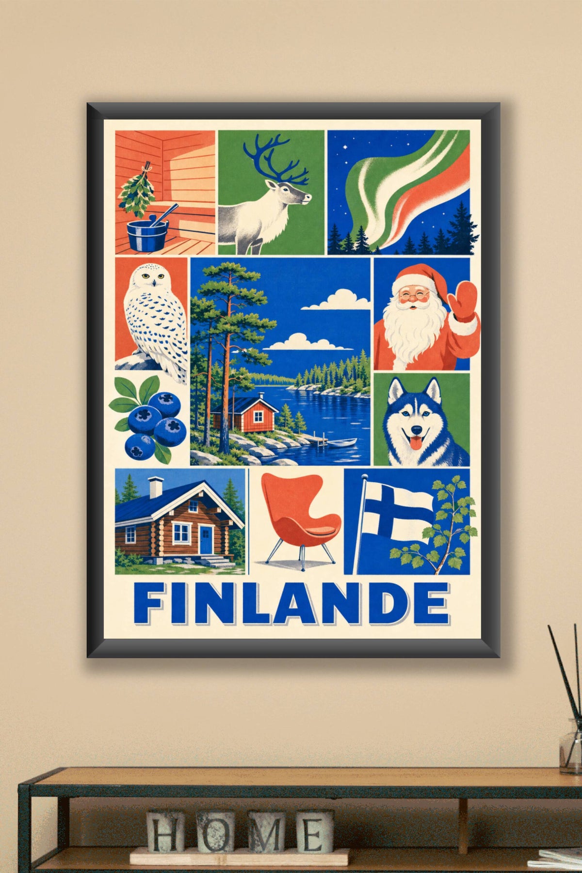 Poster de la Finlande