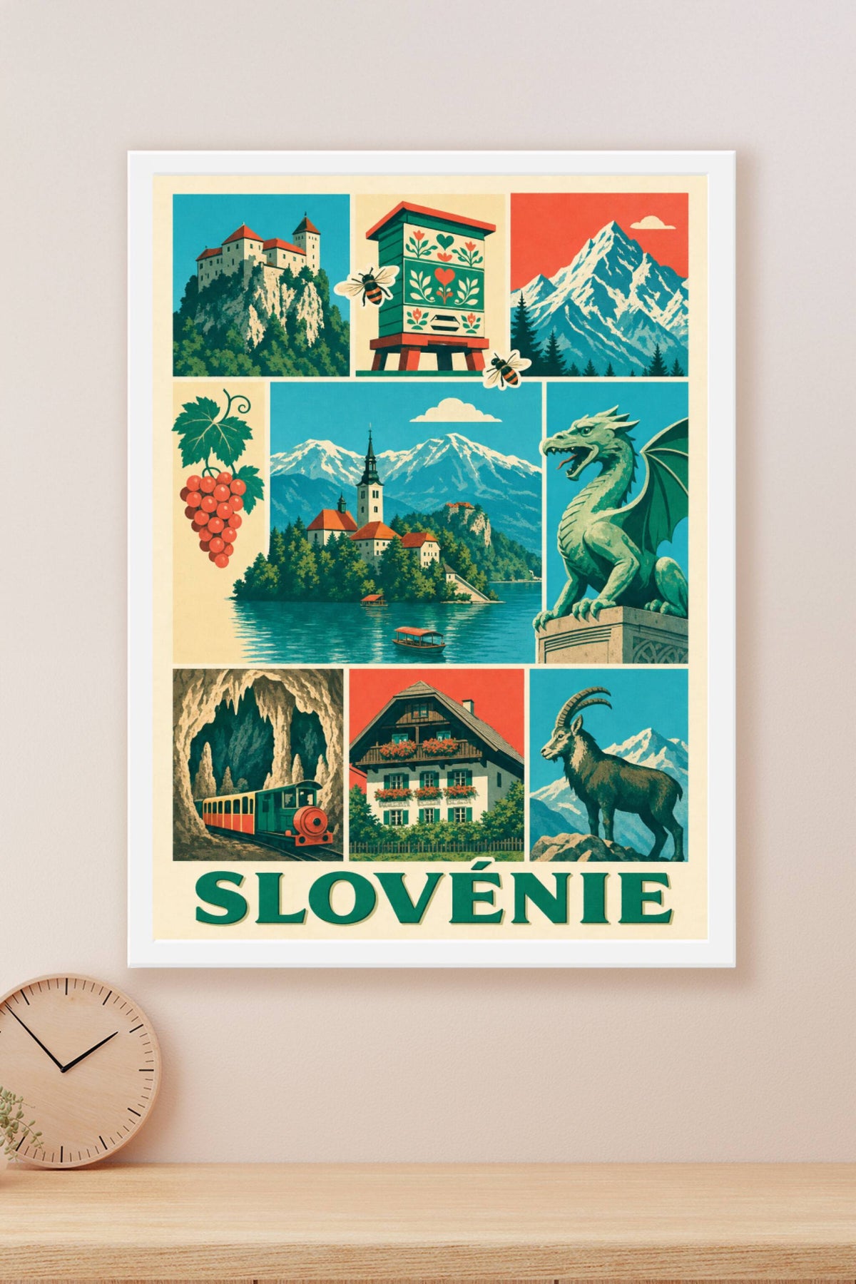 Poster de la Slovénie