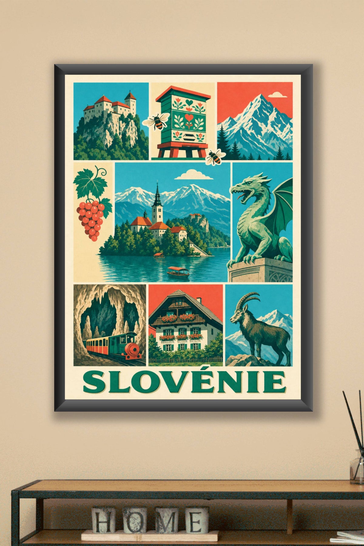 Poster de la Slovénie