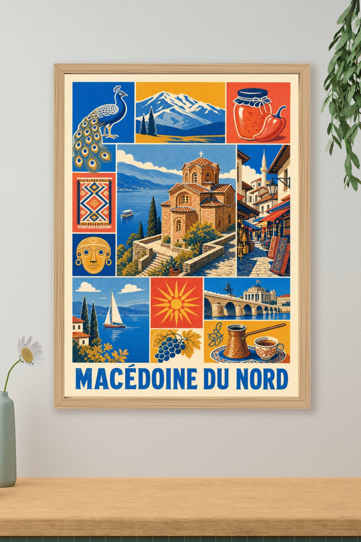 Poster de la Macédoine du Nord