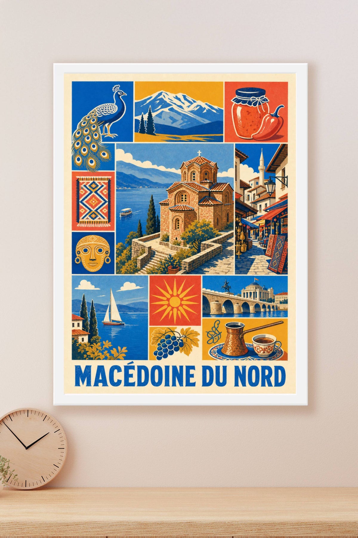 Poster de la Macédoine du Nord