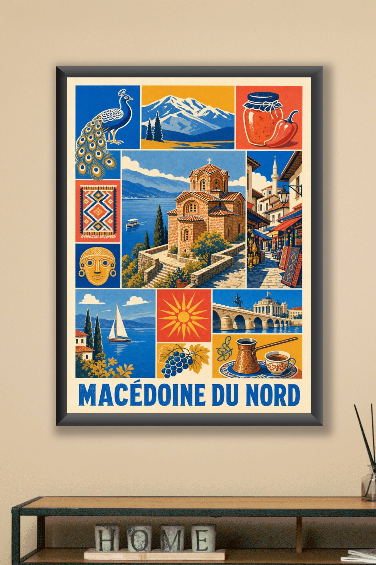 Poster de la Macédoine du Nord