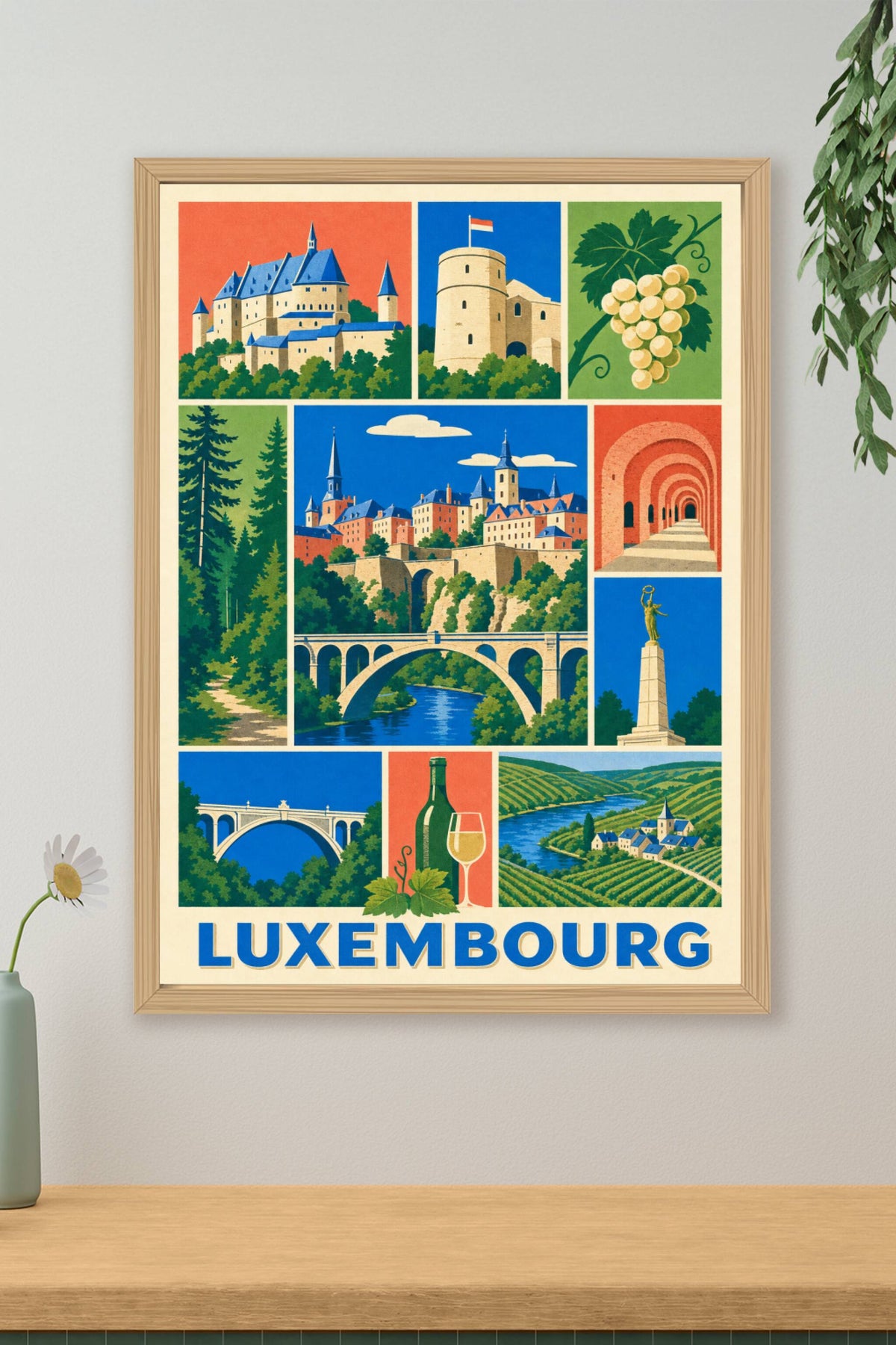 Poster du Luxembourg