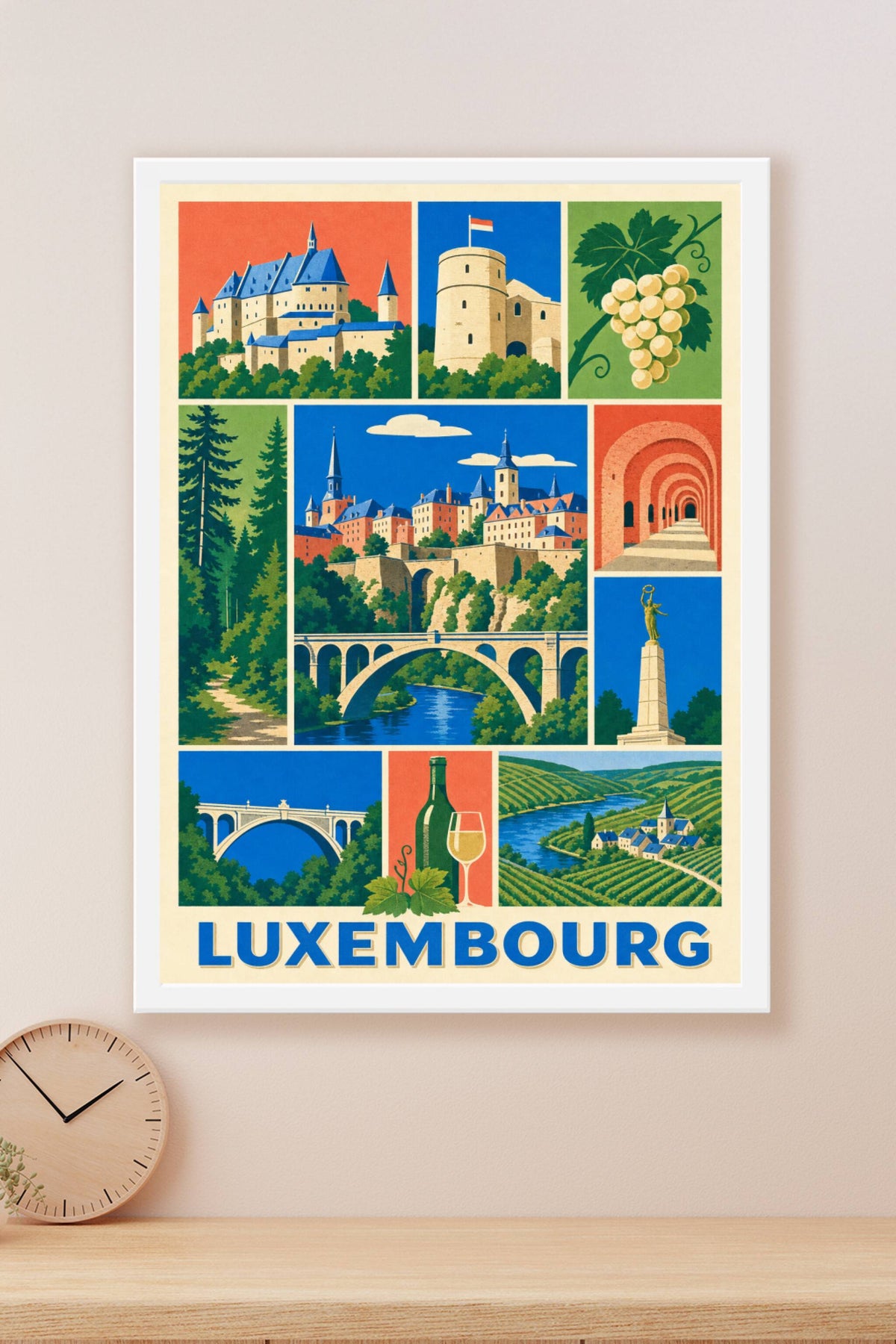 Poster du Luxembourg