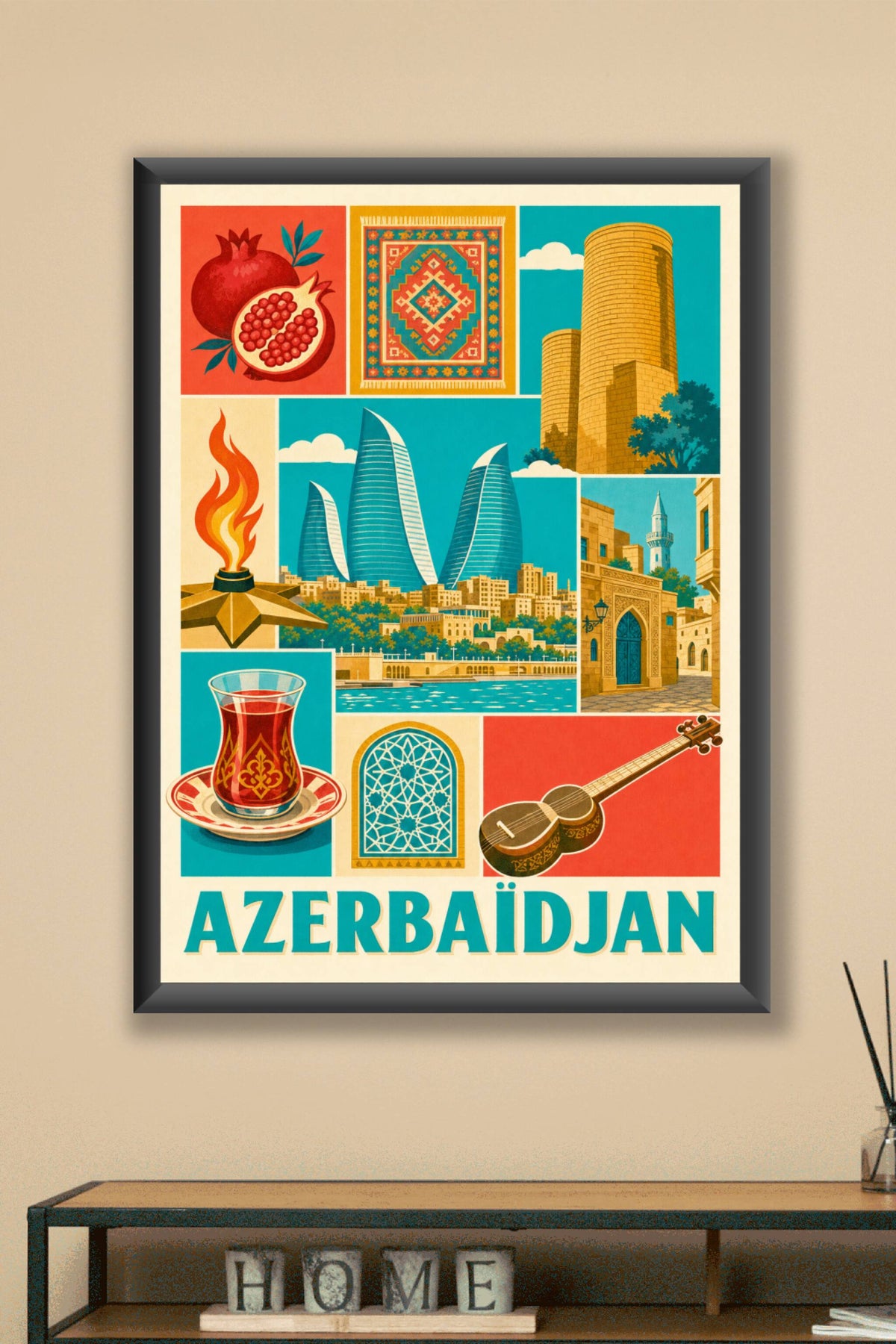 Poster de l'Azerbaïdjan