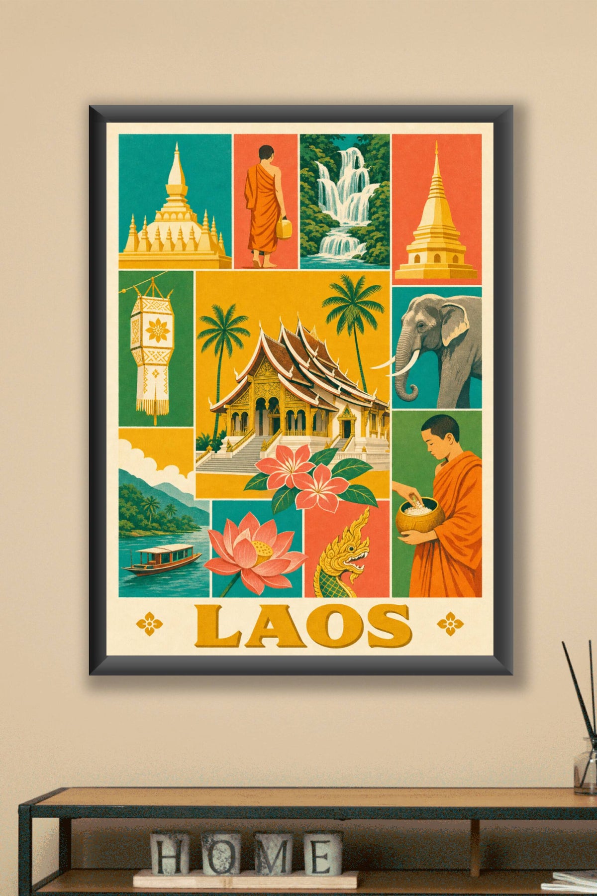 Poster du Laos
