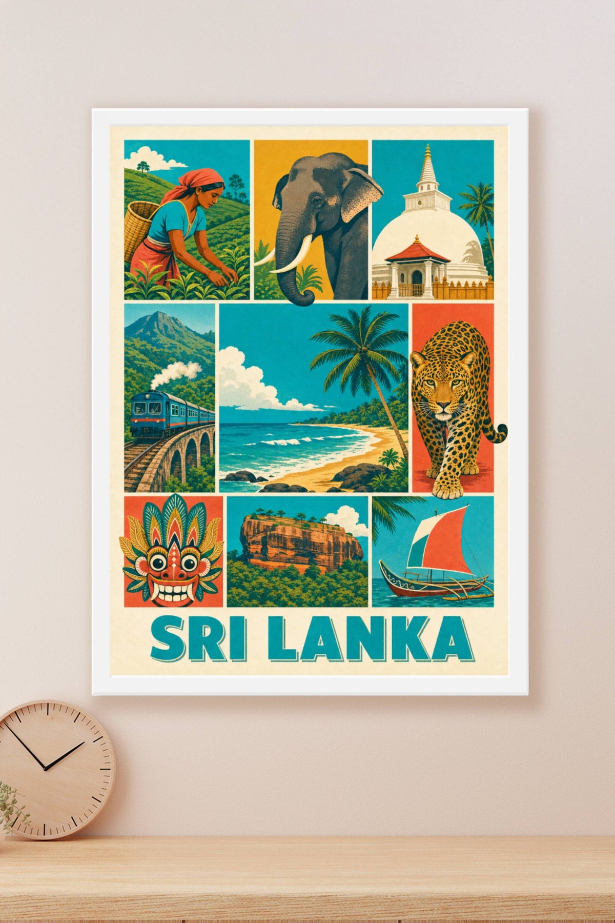 Poster du Sri Lanka