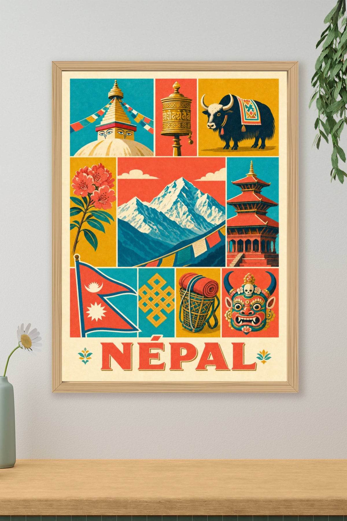Poster du Népal