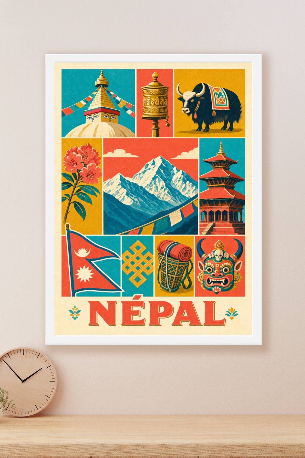 Poster du Népal