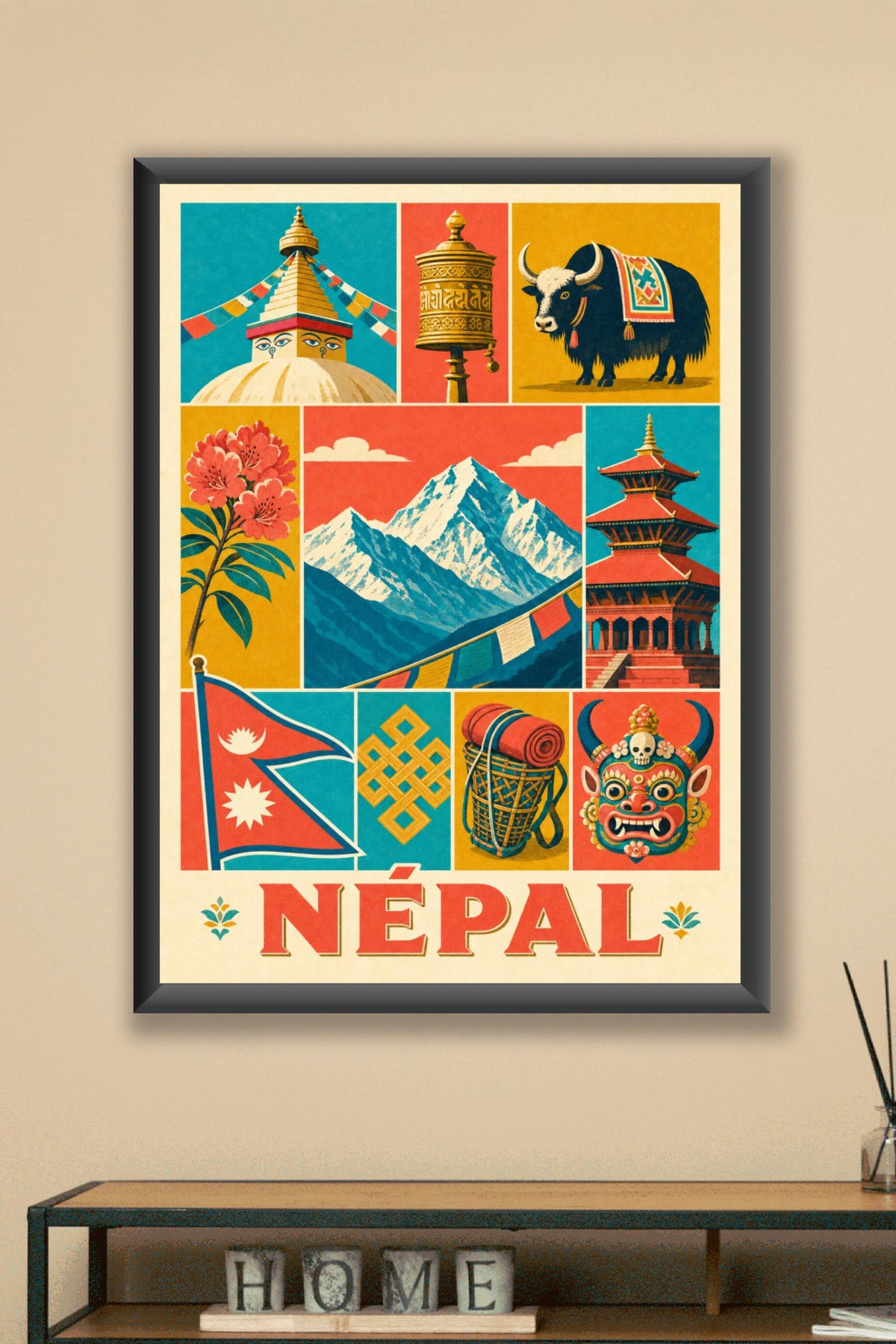 Poster du Népal