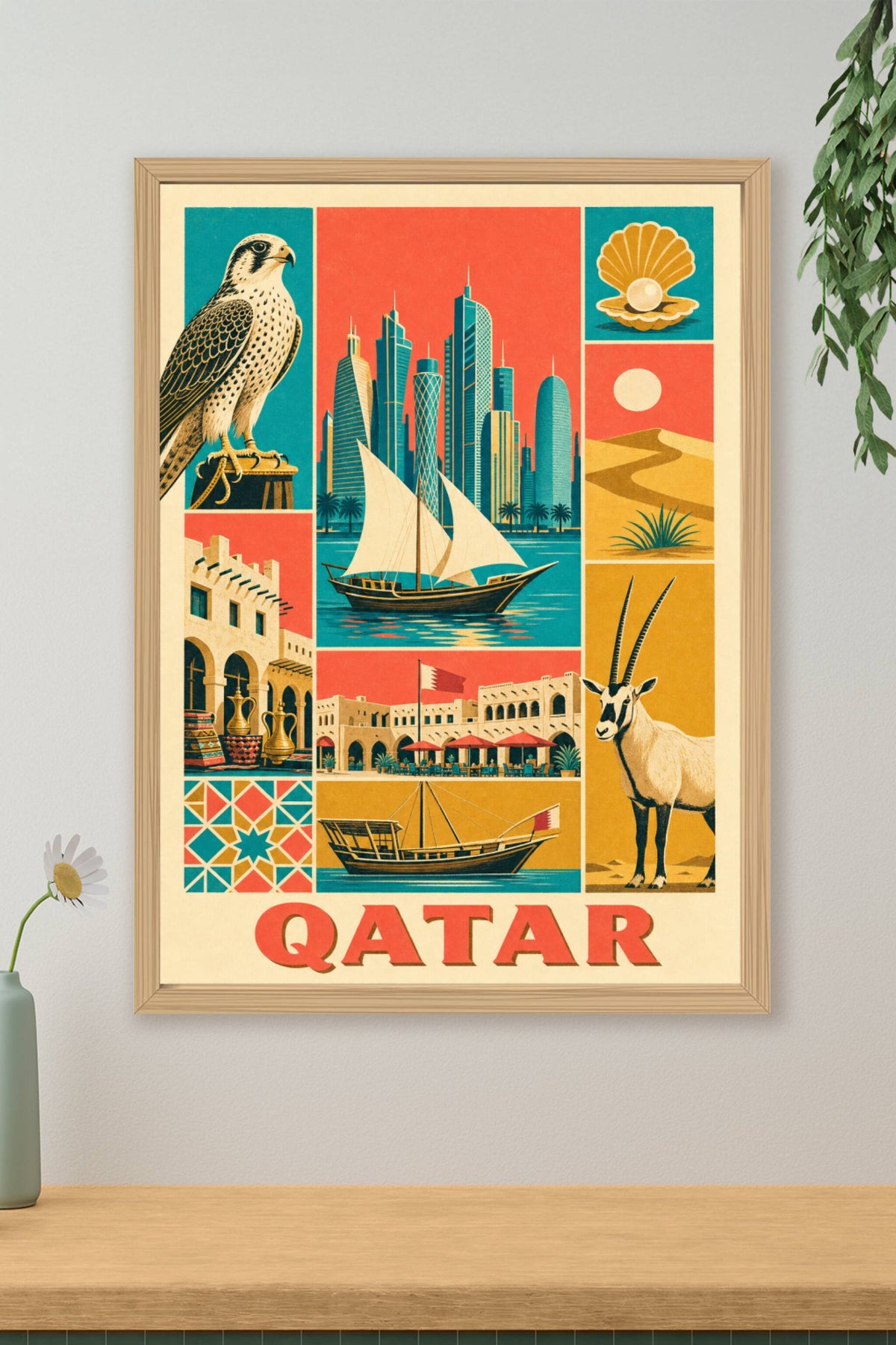 Poster du Qatar