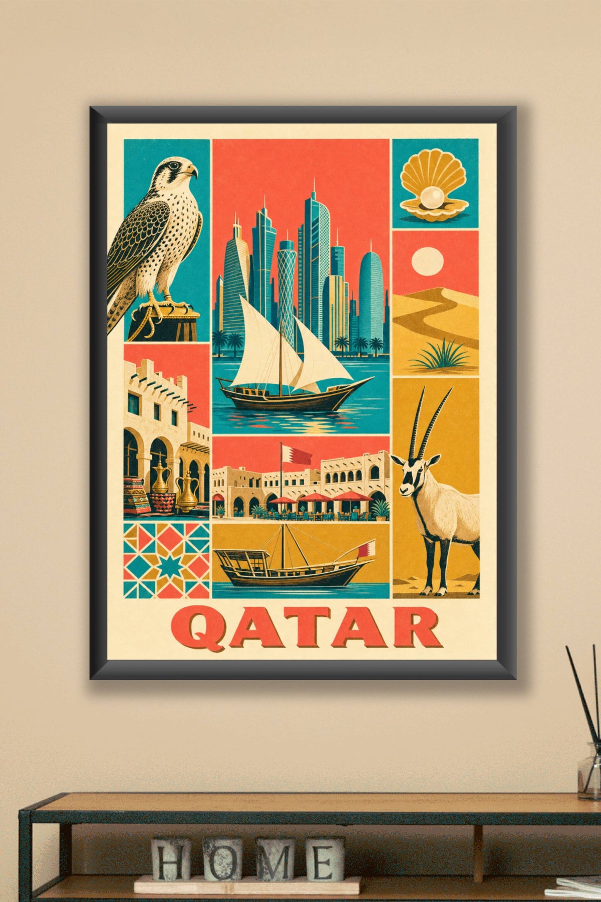 Poster du Qatar