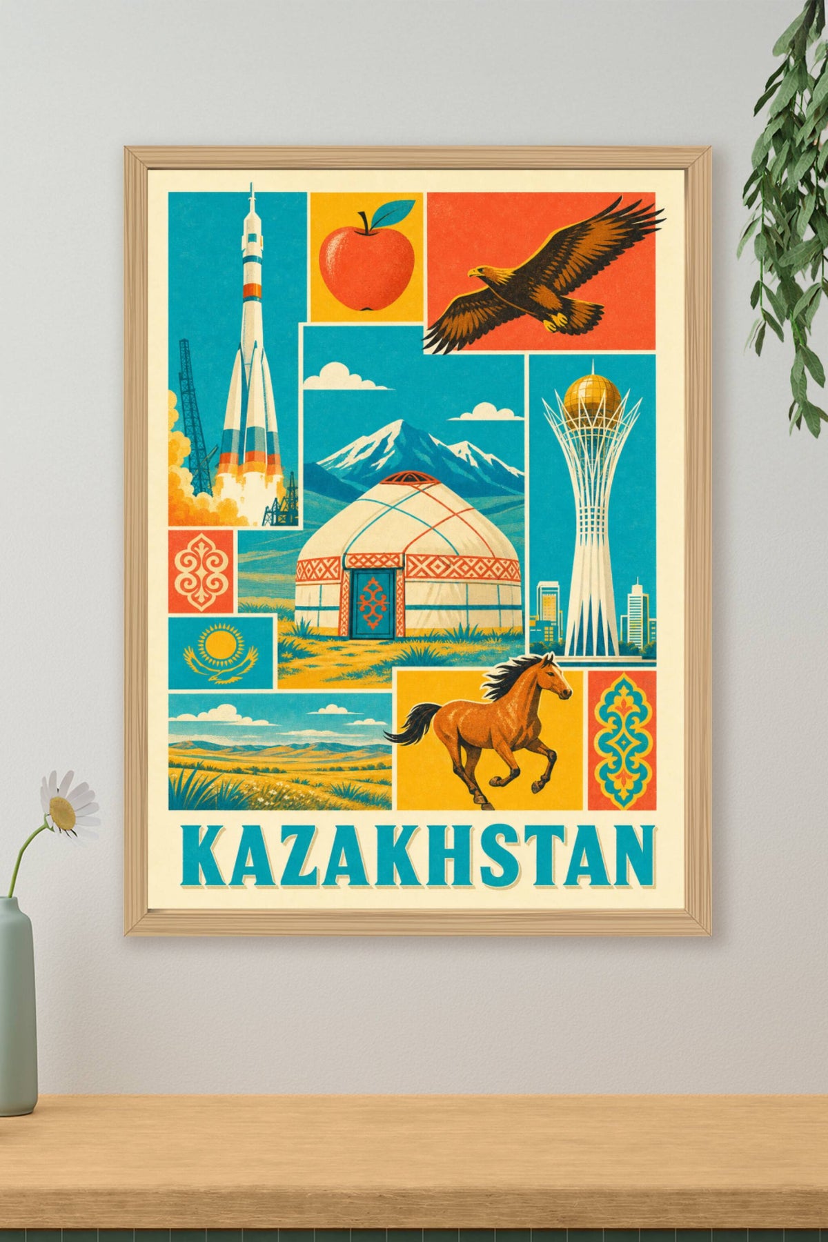 Poster du Kazakhstan