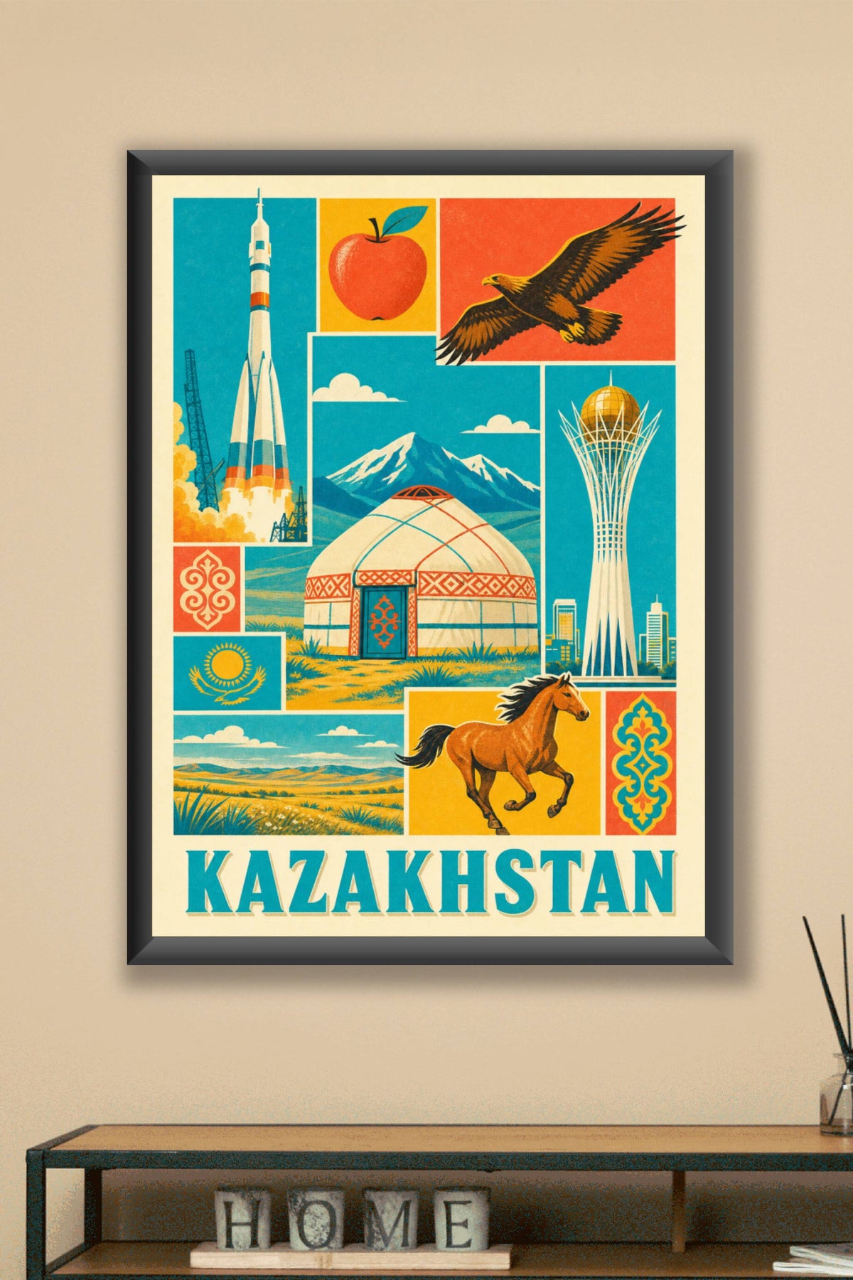 Poster du Kazakhstan