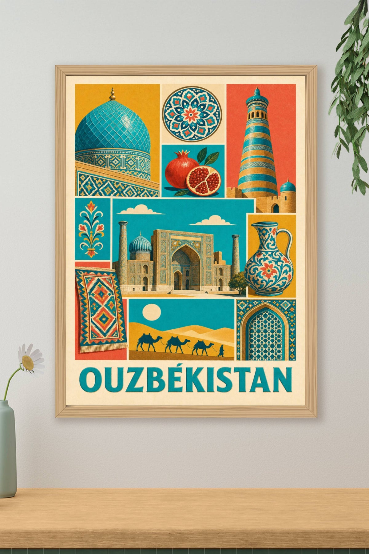 Poster de l'Ouzbékistan