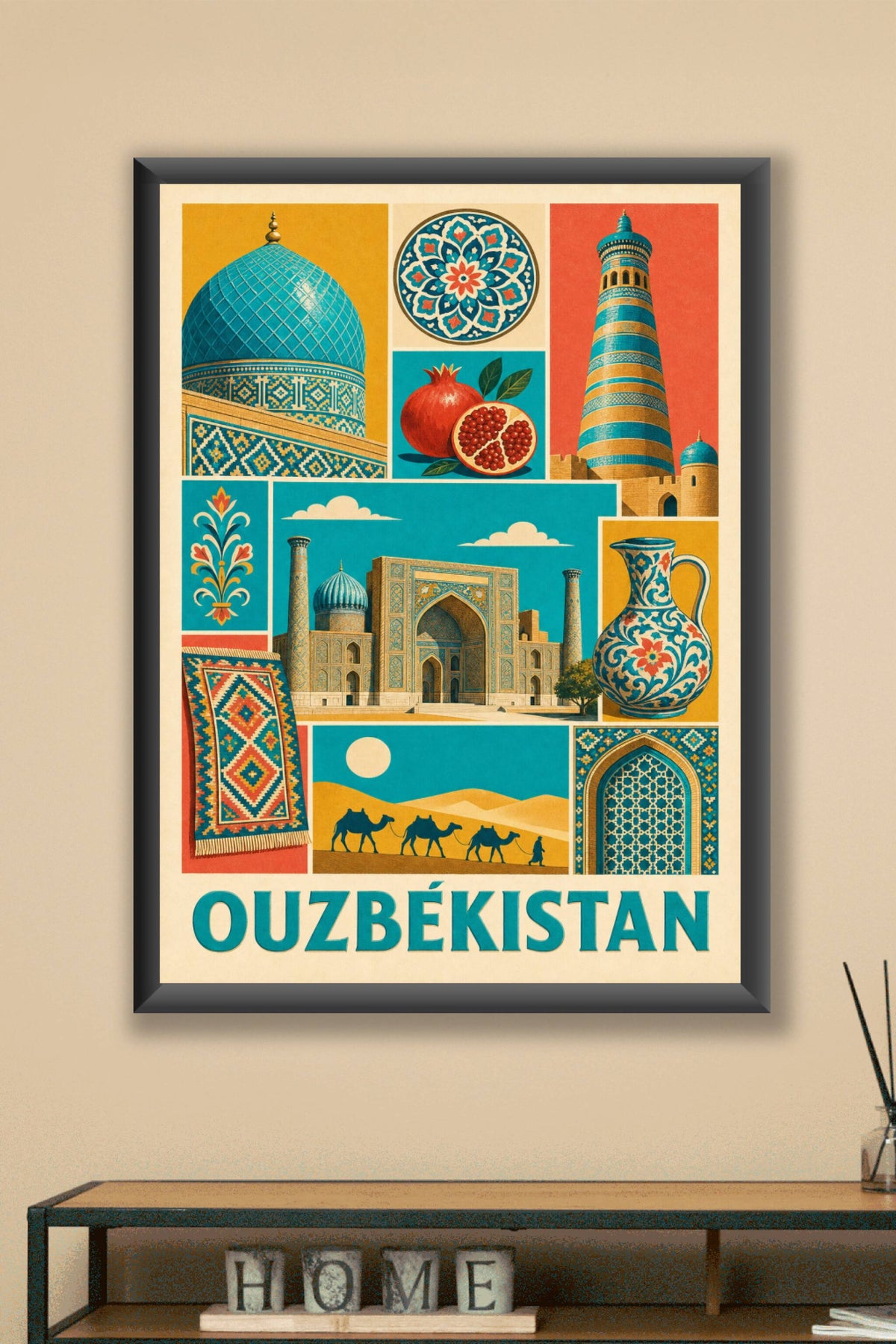 Poster de l'Ouzbékistan