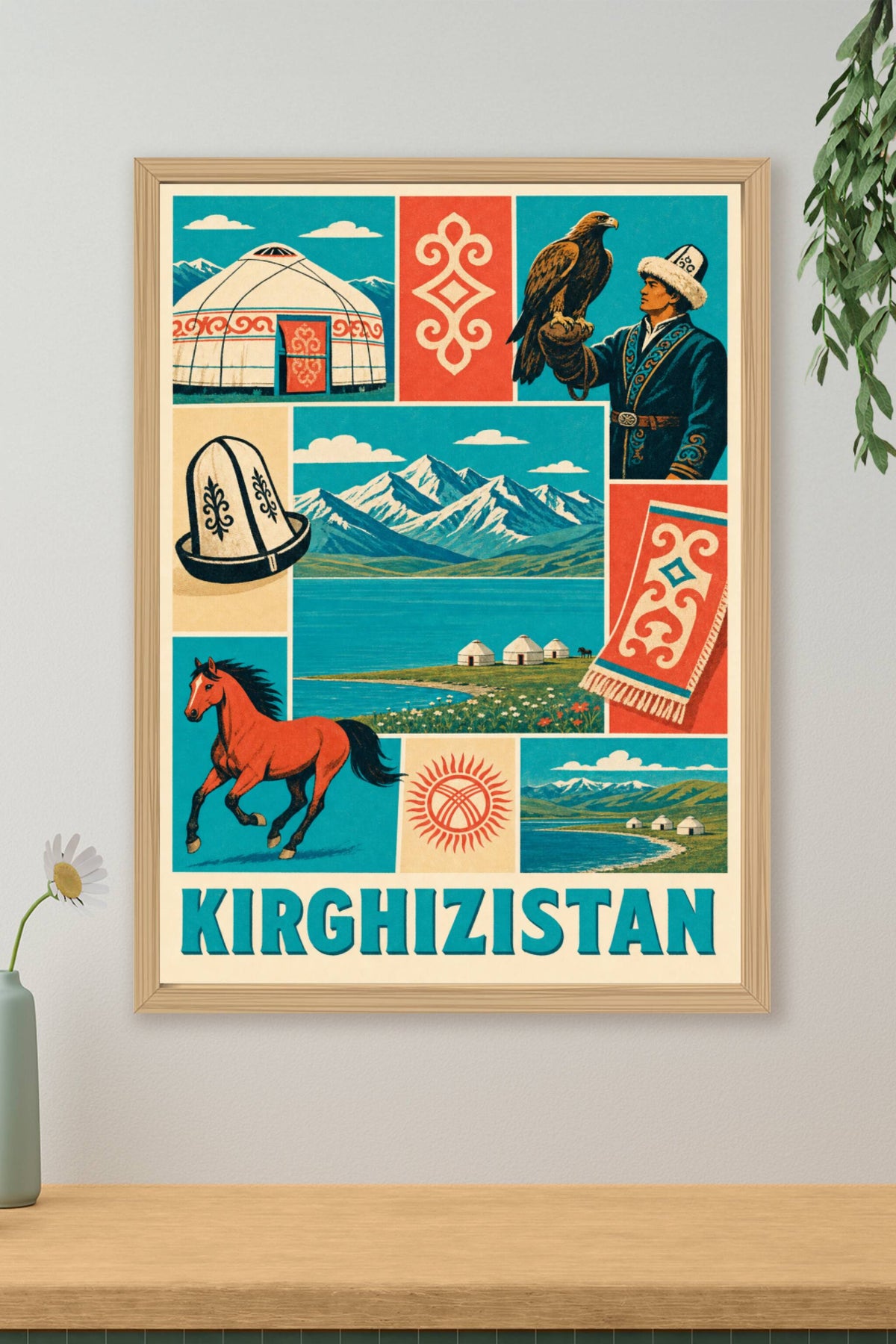 Poster du Kirghizistan