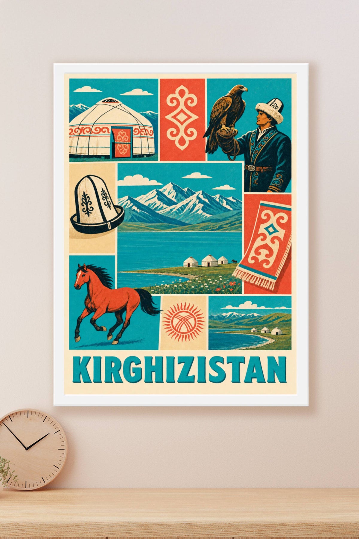 Poster du Kirghizistan