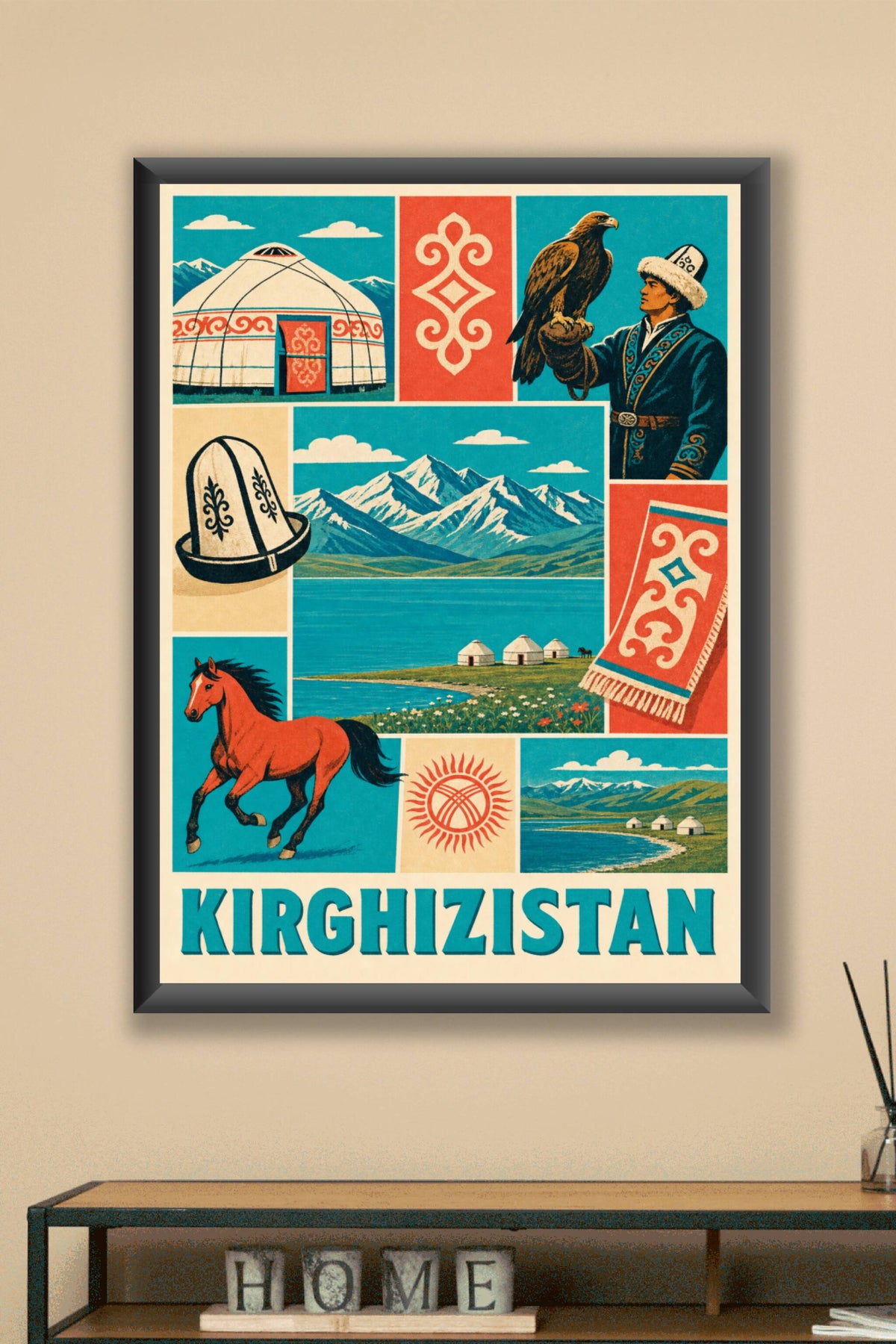 Poster du Kirghizistan