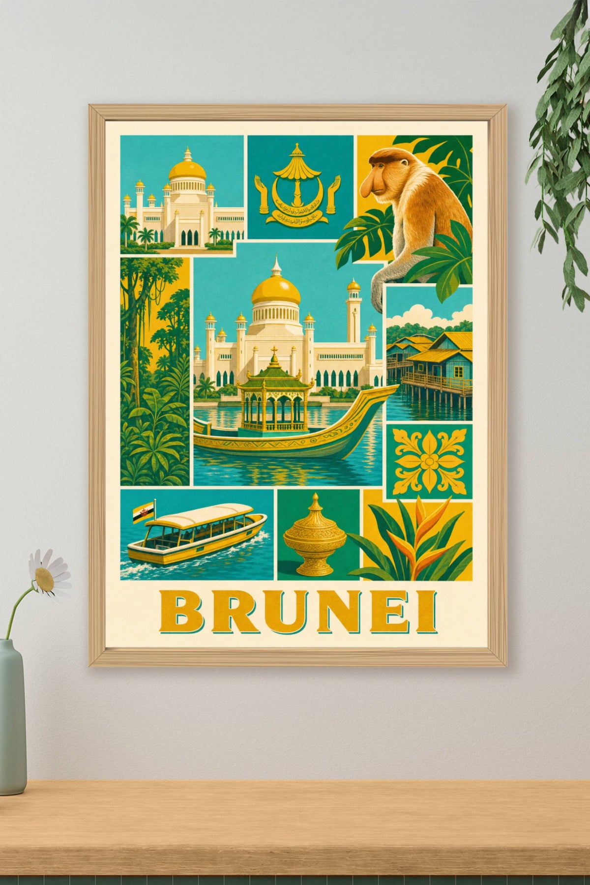 Poster de Brunei