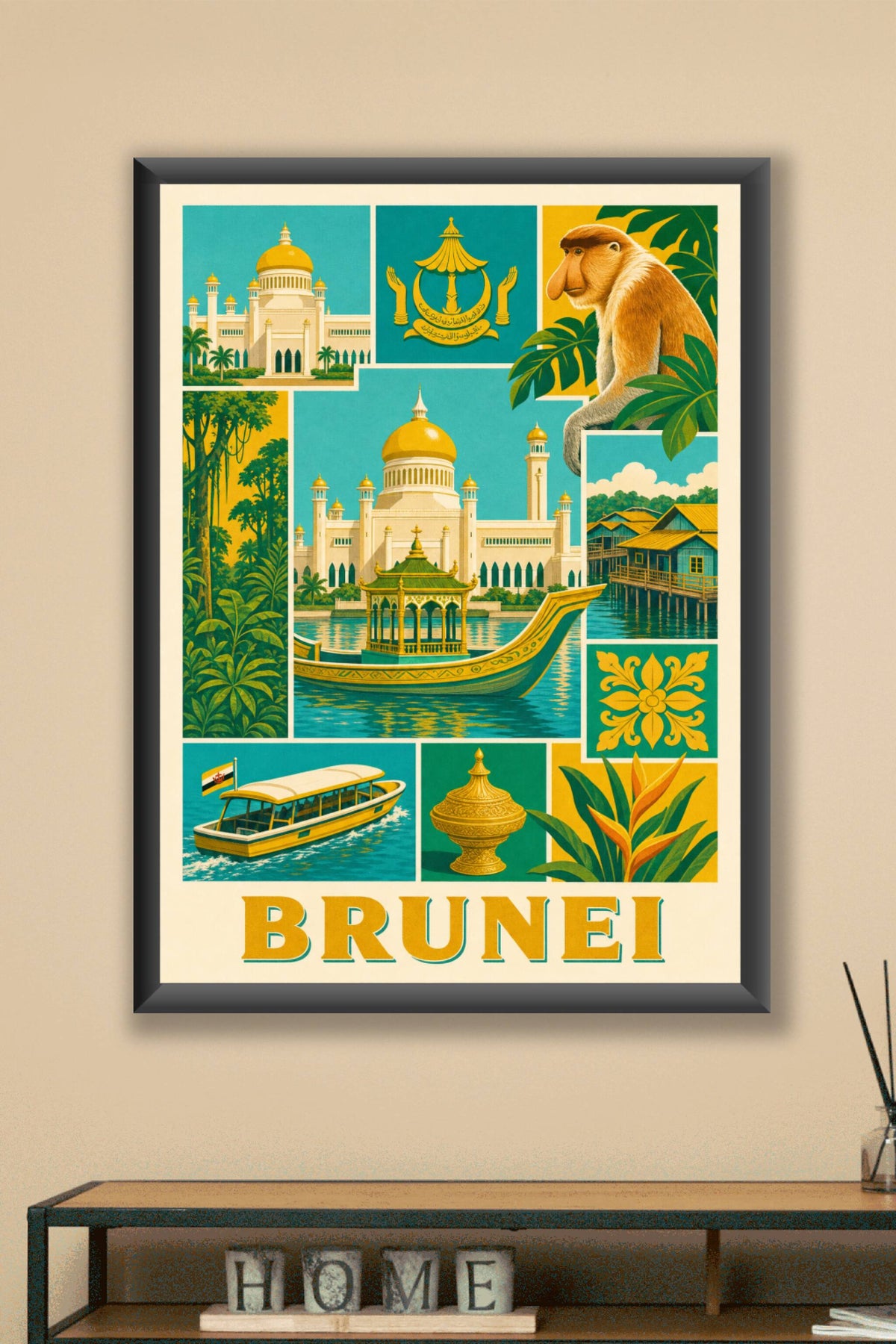 Poster de Brunei