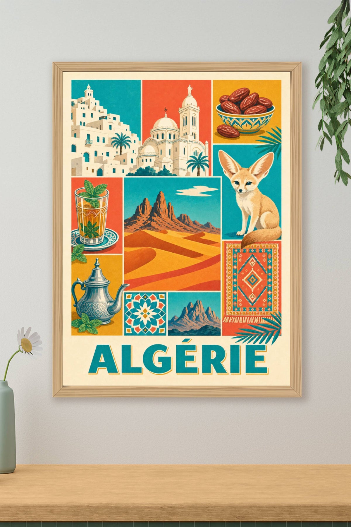 Poster de l'Algérie