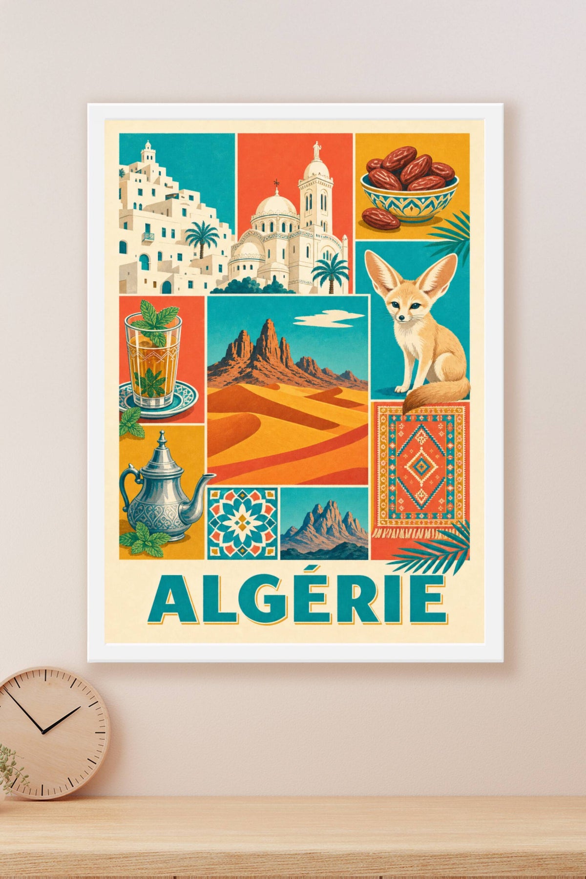 Poster de l'Algérie