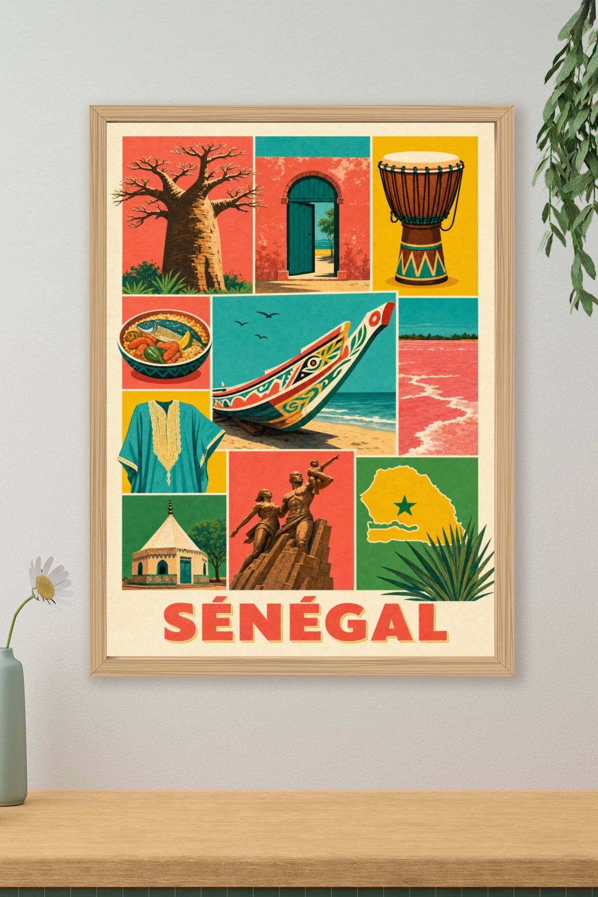 Poster du Sénégal