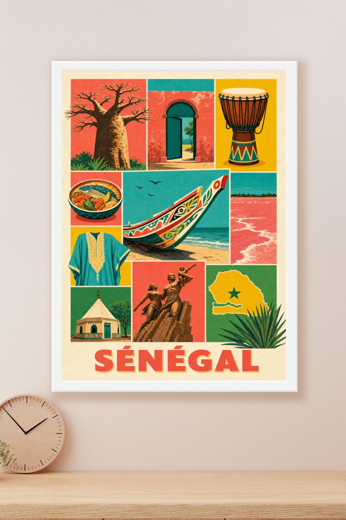 Poster du Sénégal