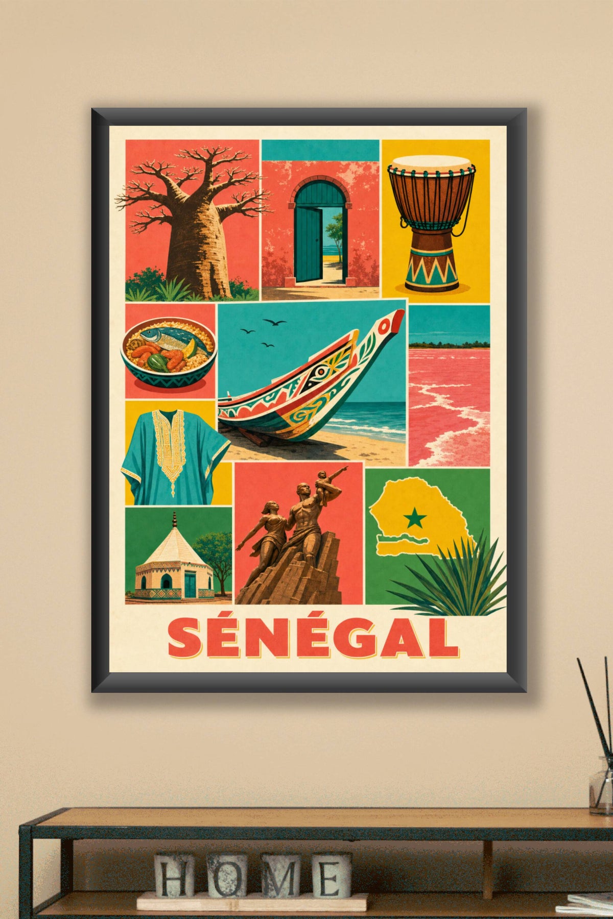 Poster du Sénégal