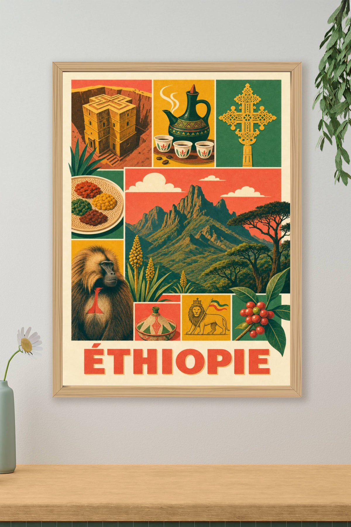 Poster de l'Éthiopie